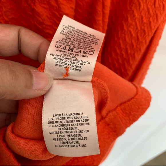 Anthropologie Maeve Double V Skater Flare Mini Dress EUC Size - 2 - Picture 11 of 11